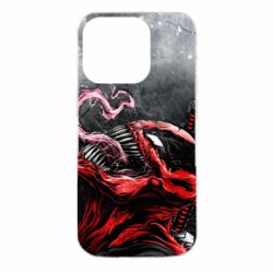 Чохол для iPhone 14 Pro Venom in the image of the deadpool - PrintSalon