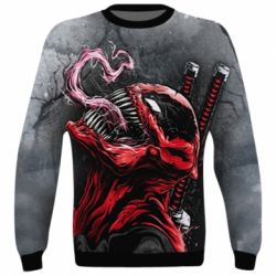 3D світшот Venom in the image of the deadpool - PrintSalon