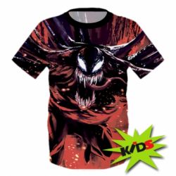 Детская 3D футболка VENOM MOVIE - PrintSalon