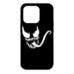 Чехол для iPhone 14 Pro Venom Silhouette - PrintSalon