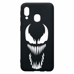 Чехол для Samsung A40 Веном Силуэт - PrintSalon