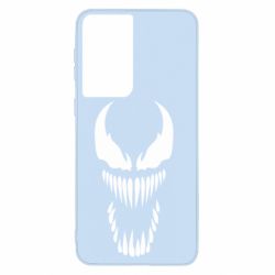 Чехол для Samsung S21 Веном Силуэт-PrintSalon Чехол для Samsung S21 Веном Силуэт