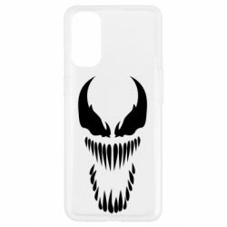 Чехол для Oppo Reno 4 Веном Силуэт - PrintSalon