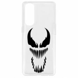 Чехол для Oppo Reno 4 Pro Веном Силуэт - PrintSalon