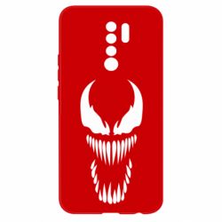 Чехол для Xiaomi Redmi 9 Веном Силуэт - PrintSalon