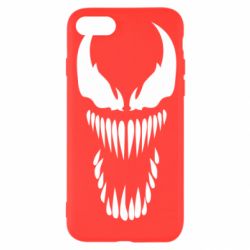 Чехол для iPhone SE 2022 Веном Силуэт - PrintSalon