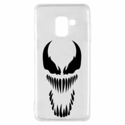 Чехол для Samsung A8 2018 Веном Силуэт - PrintSalon