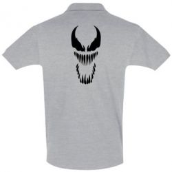 Мужское поло Веном Силует