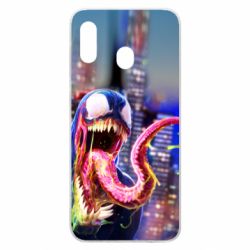 Чехол для Samsung A20 Venom slime-PrintSalon Чехол для Samsung A20 Venom slime