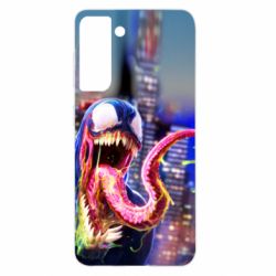 Чехол для Samsung S21 Venom slime-PrintSalon Чехол для Samsung S21 Venom slime