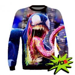 Детский 3D свитшот Venom slime - PrintSalon