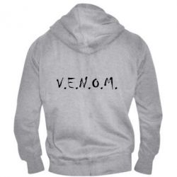 Чоловіче худі на блискавці Venom - PrintSalon