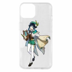 Чехол для iPhone 14 Venti Genshin Impact - PrintSalon