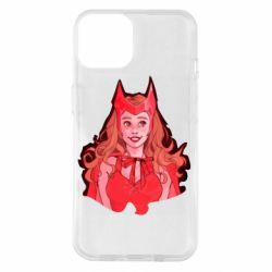 Чехол для iPhone 14 Веселая Ванда