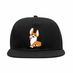 Снепбек Веселый корги - PrintSalon
