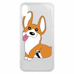 Чехол для iPhone Xs Max Веселый корги - PrintSalon