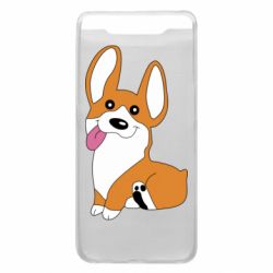 Чохол для Samsung A80 Веселий коргі