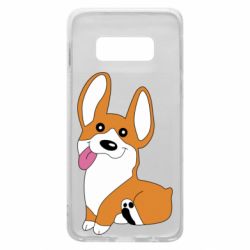 Чехол для Samsung S10e Веселый корги - PrintSalon