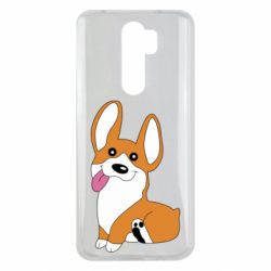 Чехол для Xiaomi Redmi Note 8 Pro Веселый корги - PrintSalon