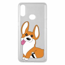 Чохол для Samsung A10s Веселий коргі