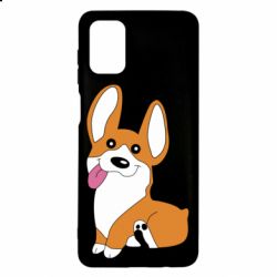 Чехол для Samsung M51 Веселый корги