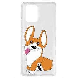 Чехол для Samsung S10 Lite Веселый корги - PrintSalon