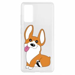 Чехол для Samsung S20 FE Веселый корги - PrintSalon