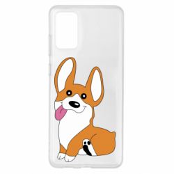 Чехол для Samsung S20+ Веселый корги - PrintSalon