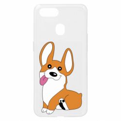 Чехол для Oppo A5s/A12 Веселый корги - PrintSalon