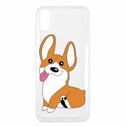 Чехол для Xiaomi Redmi 9a Веселый корги - PrintSalon