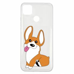 Чехол для Xiaomi Redmi 9c Веселый корги - PrintSalon