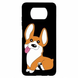 Чехол для Xiaomi Poco X3 Веселый корги - PrintSalon