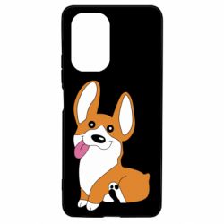 Чехол для Xiaomi Poco F3/K40 Веселый корги