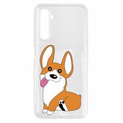 Чохол для Realme 6 Веселий коргі