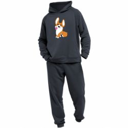 Мужской костюм Веселый корги - PrintSalon
