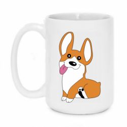 Чашка 420ml Веселый корги