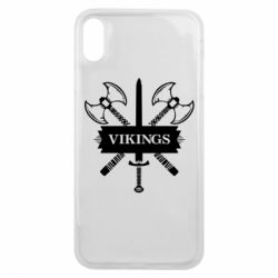 Чохол для iPhone Xs Max Вікінги меч - PrintSalon