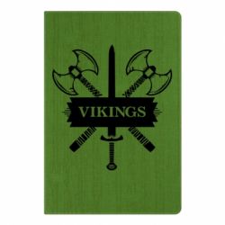 Блокнот з принтом Вікінги меч - PrintSalon