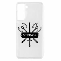 Чехол для Samsung S21 Викинги меч