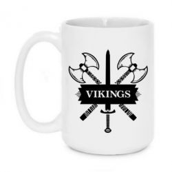 Чашка 420ml Вікінги меч - PrintSalon