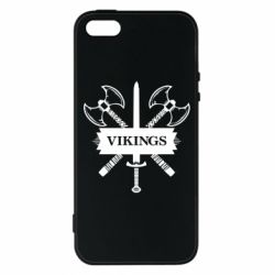 Чохол для iphone 5/5S/SE Вікінги меч - PrintSalon
