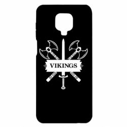 Чохол для Xiaomi Redmi Note 9S / 9Pro / 9Pro Max Вікінги меч - PrintSalon