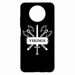 Чехол для Xiaomi Redmi Note 9 5G/Redmi Note 9T Викинги меч