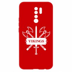 Чохол для Xiaomi Redmi 9 Вікінги меч - PrintSalon