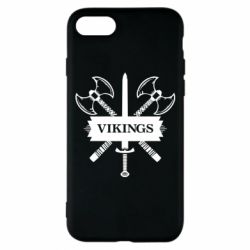 Чехол для iPhone 8 Викинги меч
