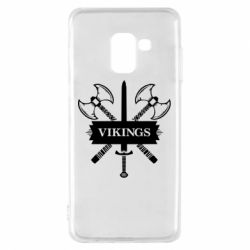 Чохол для Samsung A8 2018 Вікінги меч - PrintSalon
