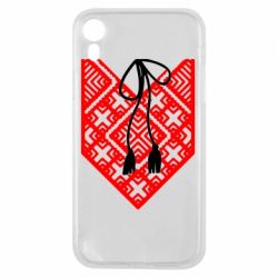 Чехол для iPhone XR Вишиванка з зав'язкою - PrintSalon