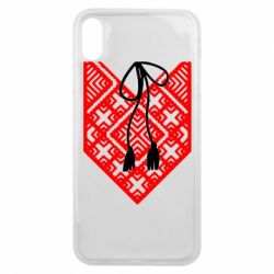 Чехол для iPhone Xs Max Вишиванка з зав'язкою - PrintSalon