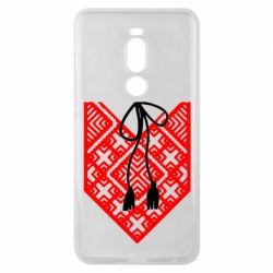 Чехол для Meizu Note 8 Вишиванка з зав'язкою - PrintSalon