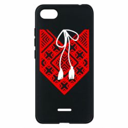 Чехол для Xiaomi Redmi 6A Вишиванка з зав'язкою - PrintSalon